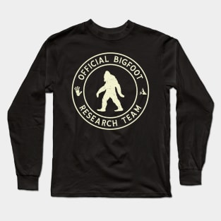 Official Bigfoot Research Team Bigfoot Believer Long Sleeve T-Shirt